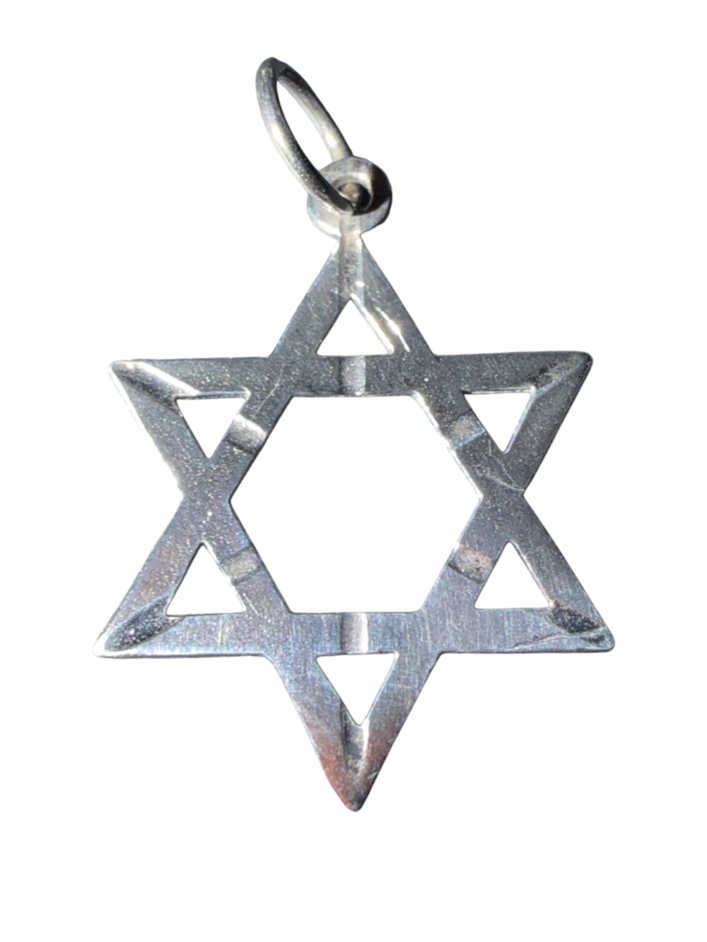 Sterling Silver Star of David Pendant Necklace - Classic‎ Jewish Jewelry